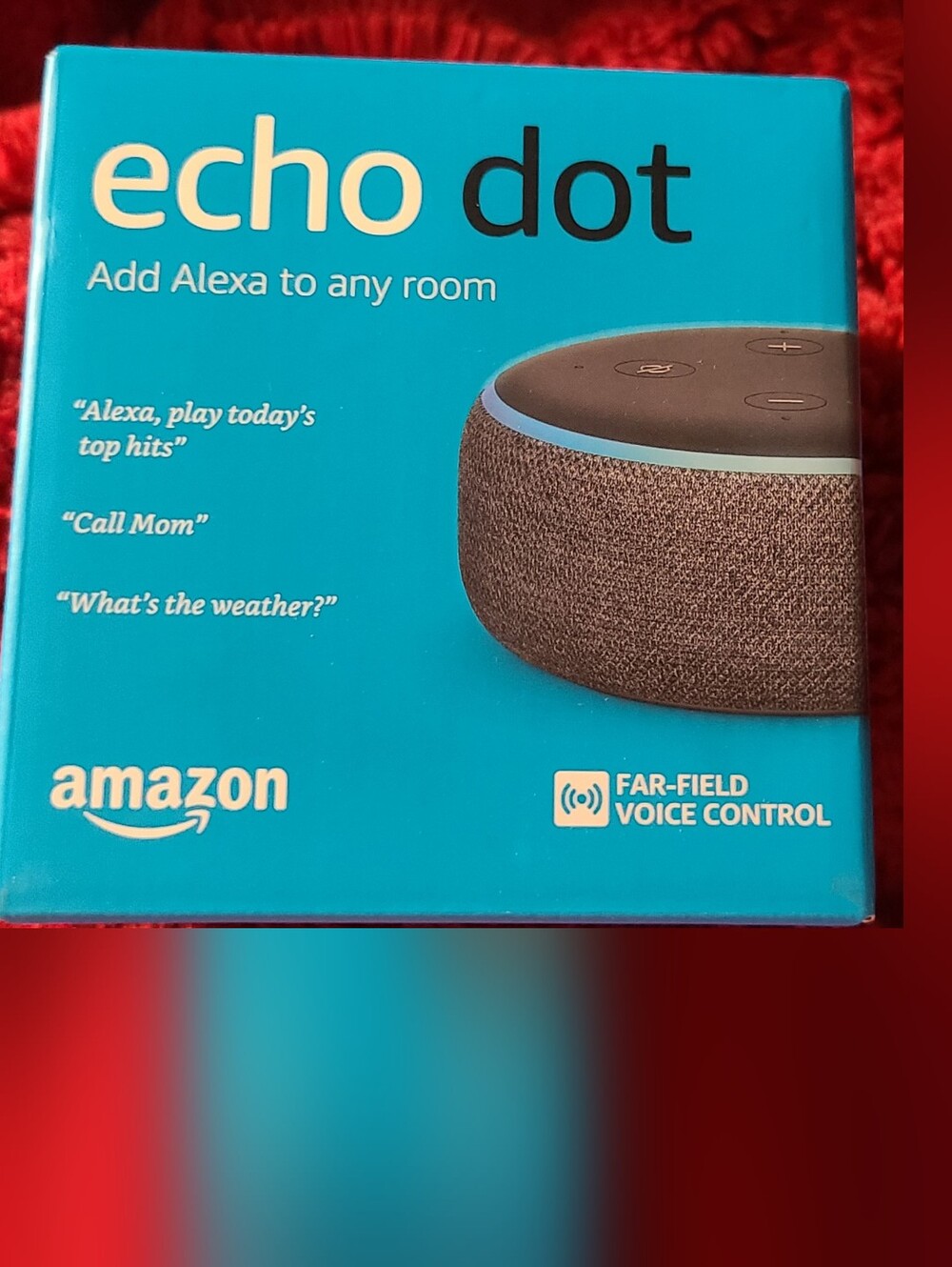 Amazon Echo Dot - "Alexa" In Black /Dark Grey